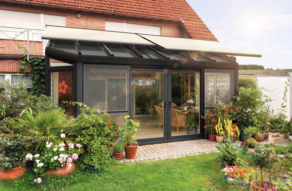 Markise für Dietzenbach auf moderner Terrasse